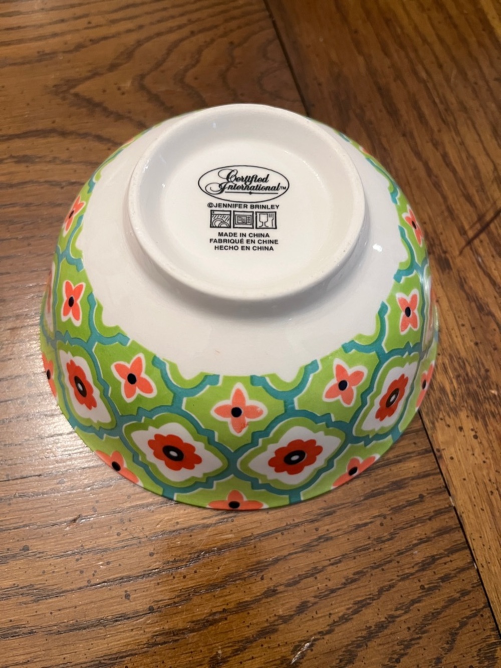 Certified International floral bowls, set of 6 - Picture 6 of 16